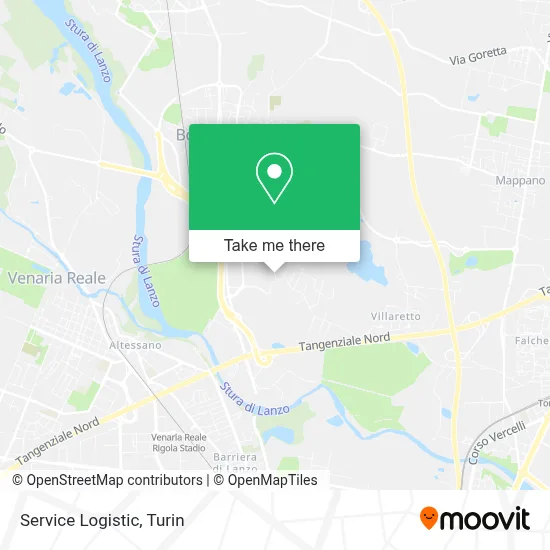 Service Logistic map