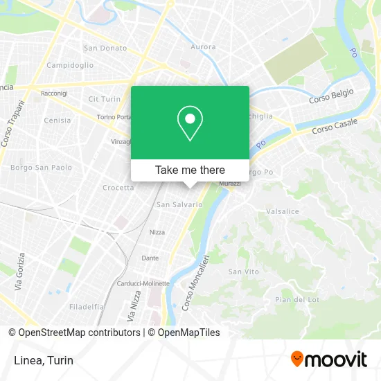 Linea map