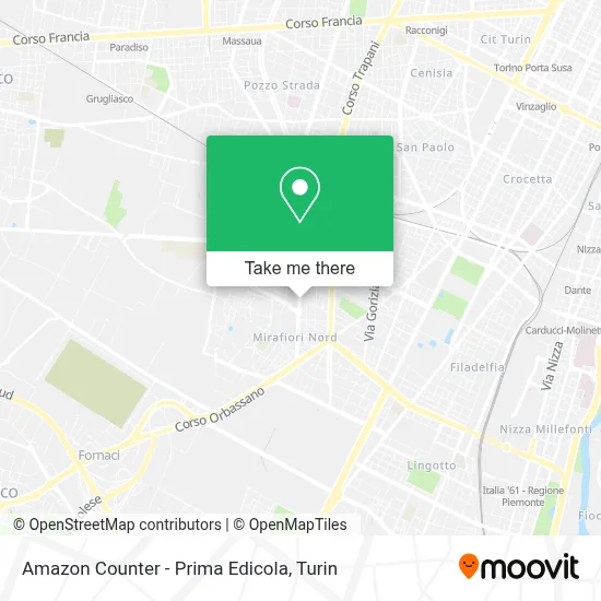 Amazon Counter - Prima Edicola map