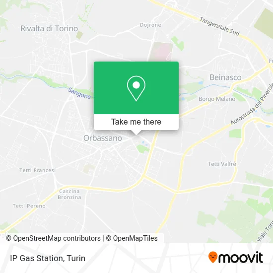 IP Gas Station map