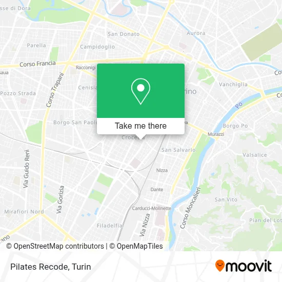 Pilates Recode map