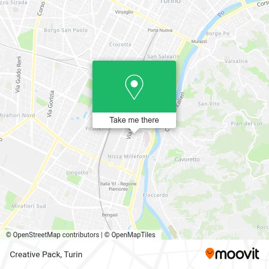 Creative Pack map