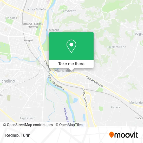 Redlab map
