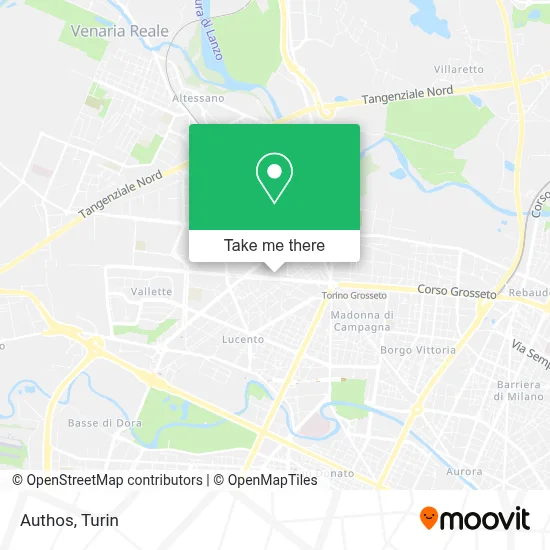Authos map