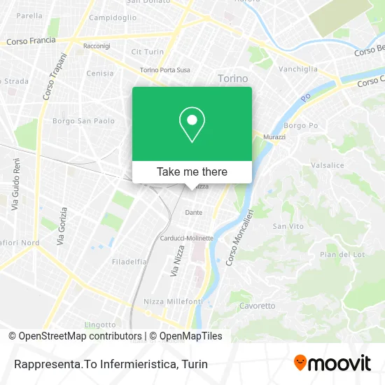 Rappresenta.To Infermieristica map