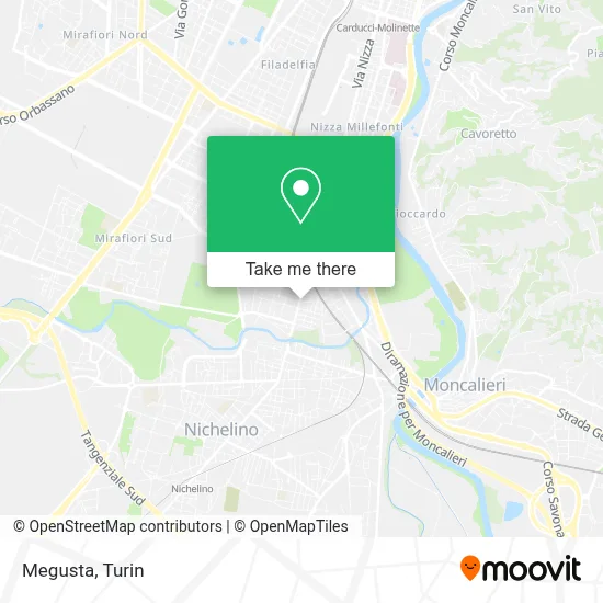 Megusta map