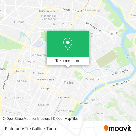 Ristorante Tre Galline map
