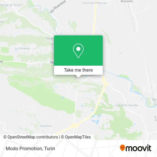 Modo Promotion map