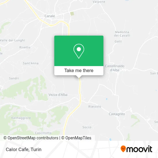 Calor Cafe map