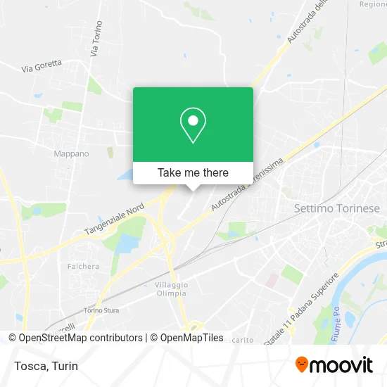 Tosca map