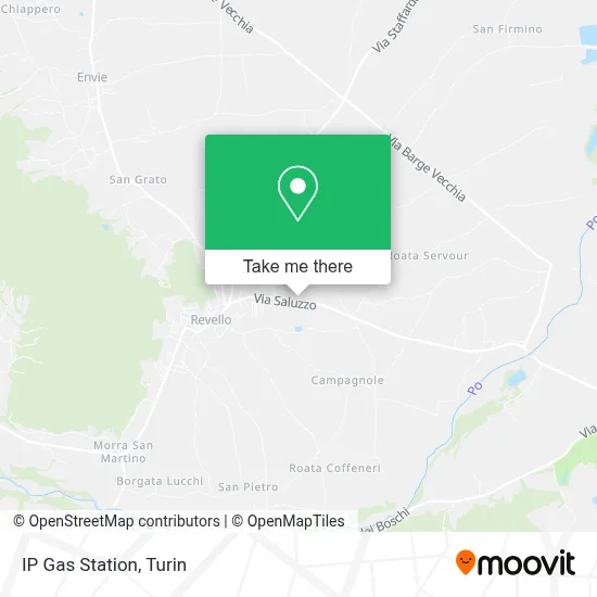 IP Gas Station map