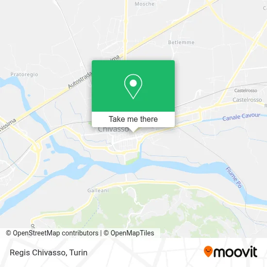 Regis Chivasso map