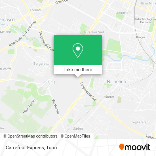 Carrefour Express map