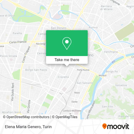 Elena Maria Genero map