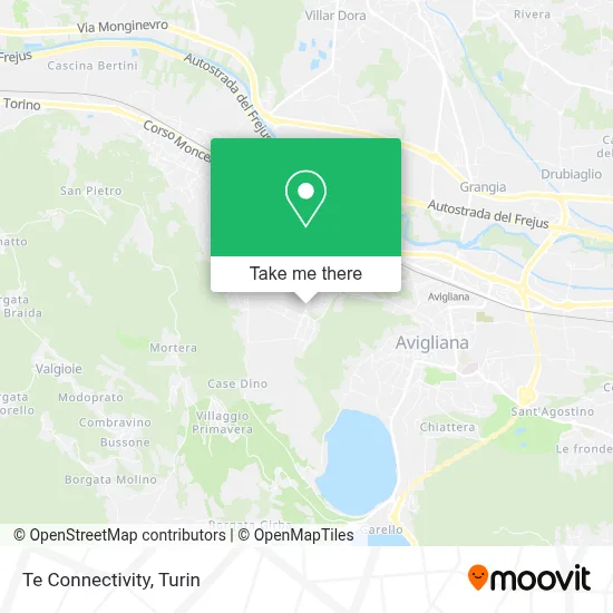 Te Connectivity map