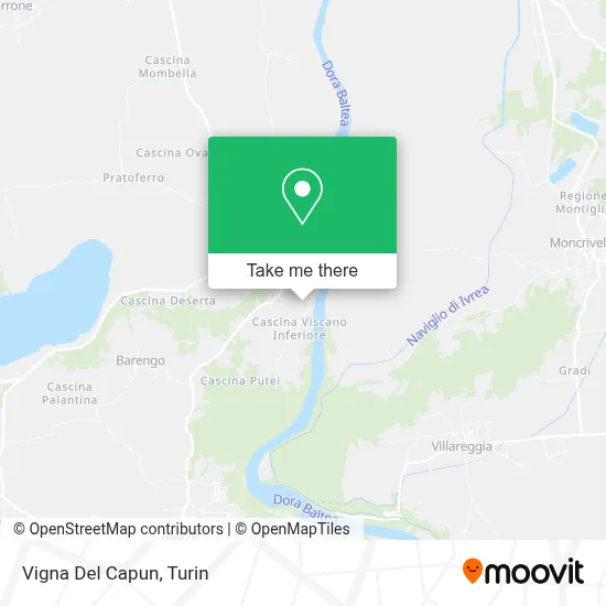 Vigna Del Capun map