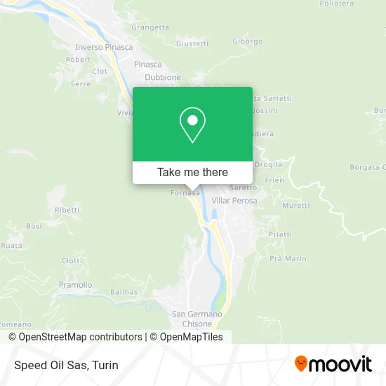 Speed Oil Sas map