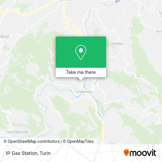 IP Gas Station map
