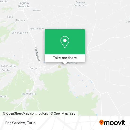 Car Service map