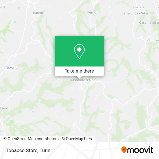 Tobacco Store map