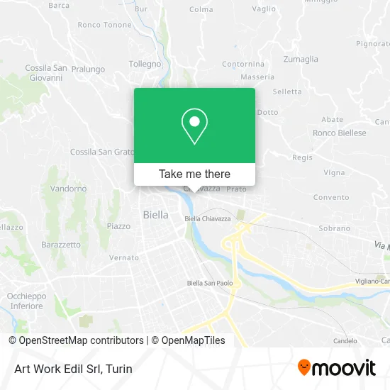 Art Work Edil Srl map