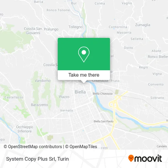System Copy Plus Srl map