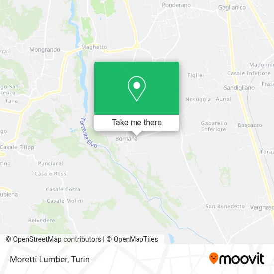 Moretti Lumber map