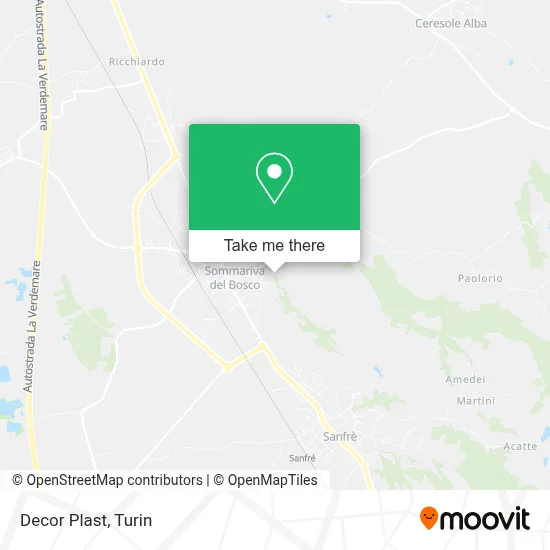 Decor Plast map