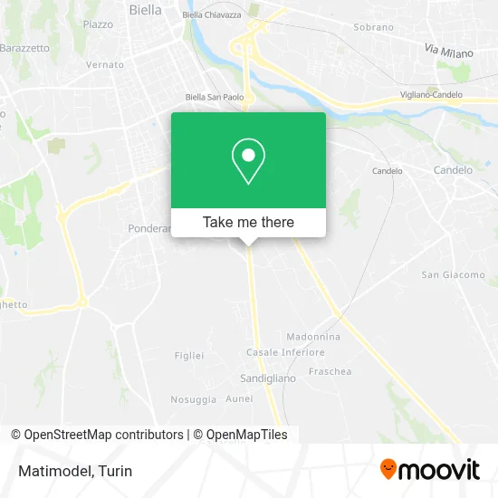 Matimodel map