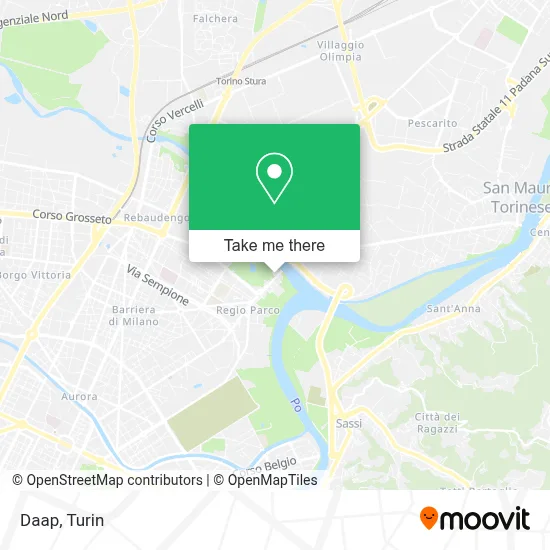 Daap map