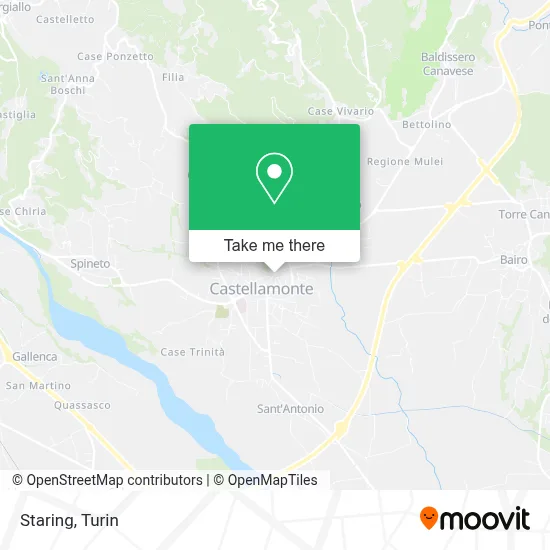 Staring map