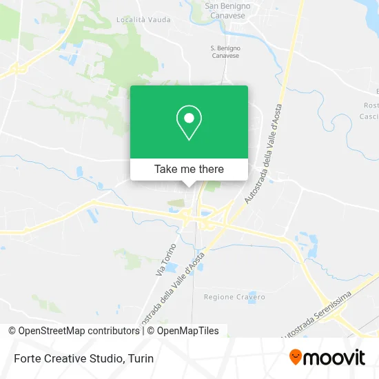 Forte Creative Studio map