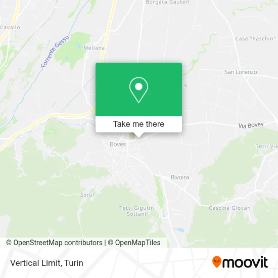 Vertical Limit map