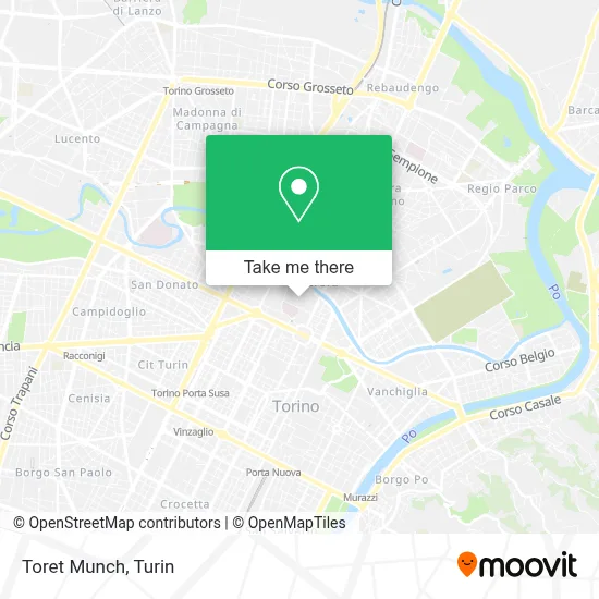 Toret Munch map