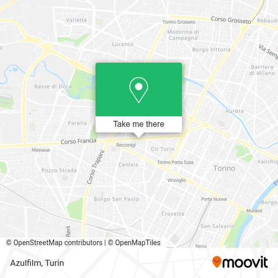 Azulfilm map