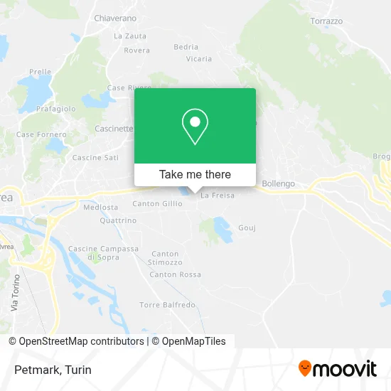 Petmark map