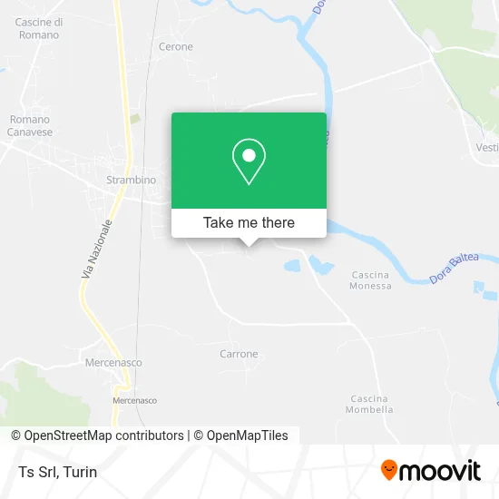 Ts Srl map