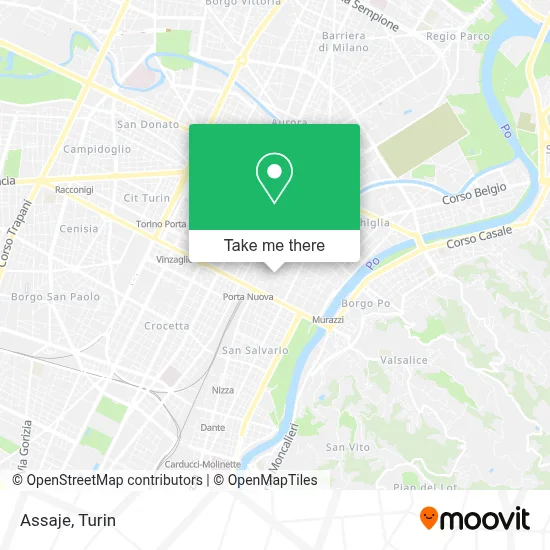 Assaje map