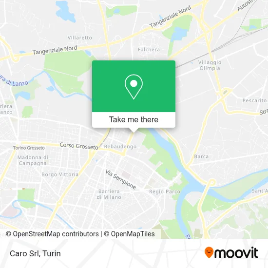 Caro Srl map