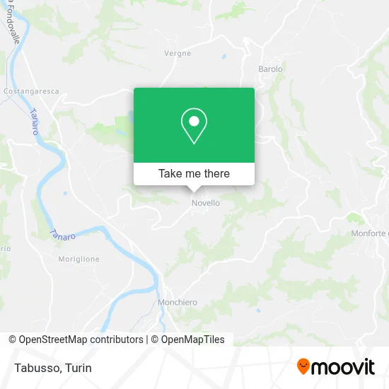 Tabusso map