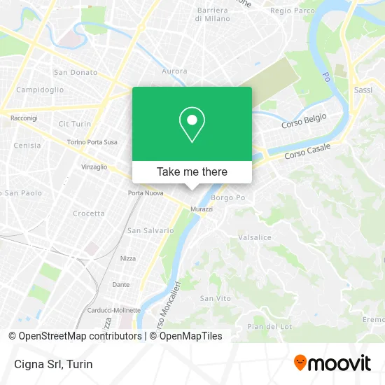 Cigna Srl map