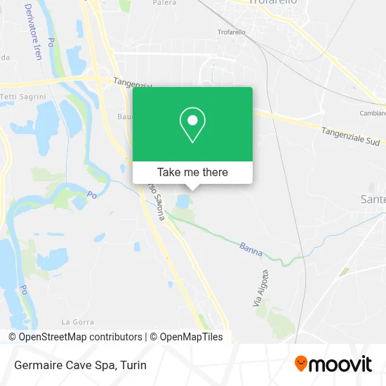 Germaire Cave Spa map