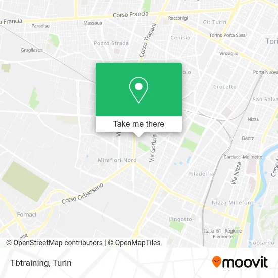 Tbtraining map