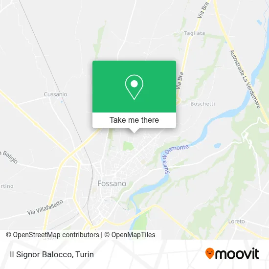 Il Signor Balocco map