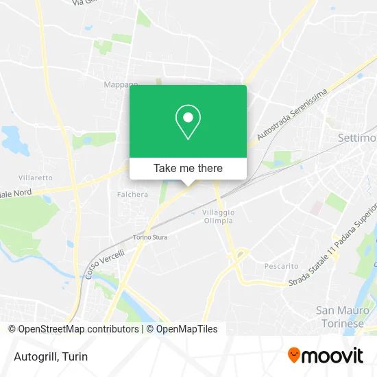 Autogrill map