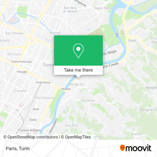 Paris map