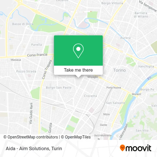 Aida - Aim Solutions map