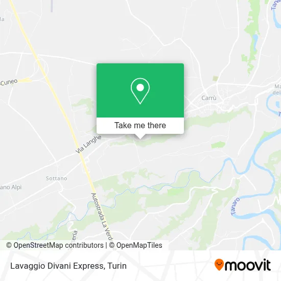 Lavaggio Divani Express map