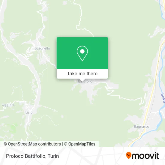 Proloco Battifollo map