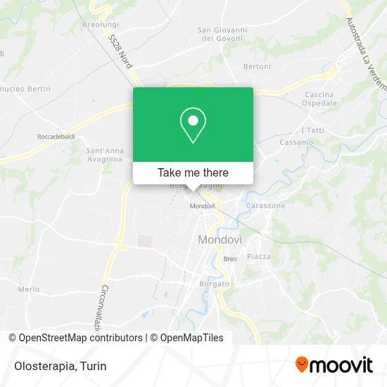 Olosterapia map